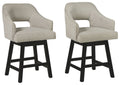 Tallenger - Upholstered Swivel Barstool (Set of 2)