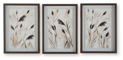 Honslow - Brown / Black / White - Wall Art Set (Set of 3)