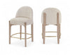 Torino - Counter Stool With Brushed Natural Base