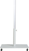 Amalfi - Aluminum Patio Umbrella - White Base / White Pole