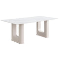 Kalam - Dining Table - Ceramic Top & Beige Finish