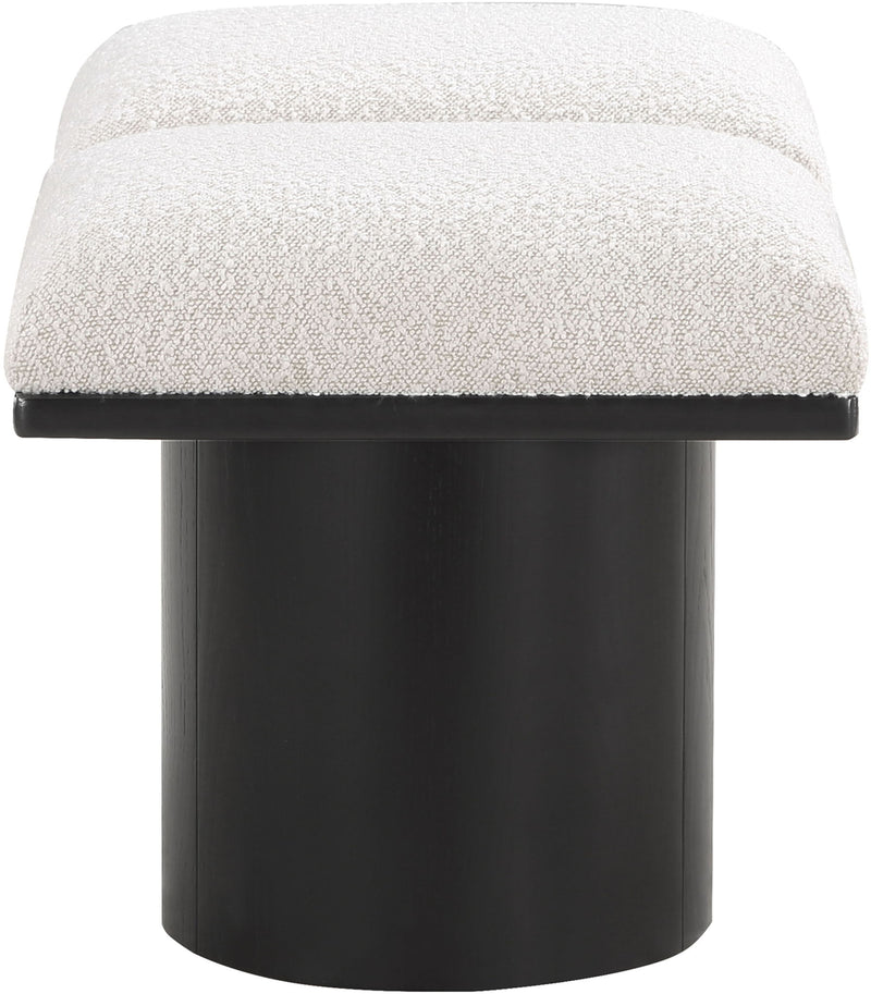 Pavilion - 2 Piece Modular Bench With Black Base