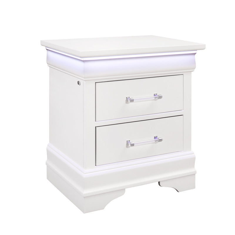 Charlston - 5 Piece Bedroom Set With LED Headboard