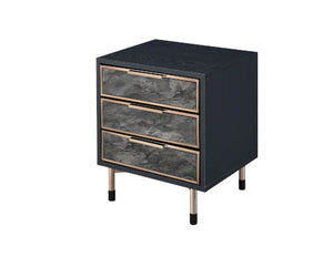 Arbyrd - Accent Table - Black & Champagne
