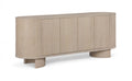 Caldra - Oak Veneer And Solid Wood Sideboard / Buffet