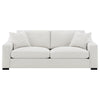 Ashlyn - Fabric Upholstered Track Arm Sofa - Sand