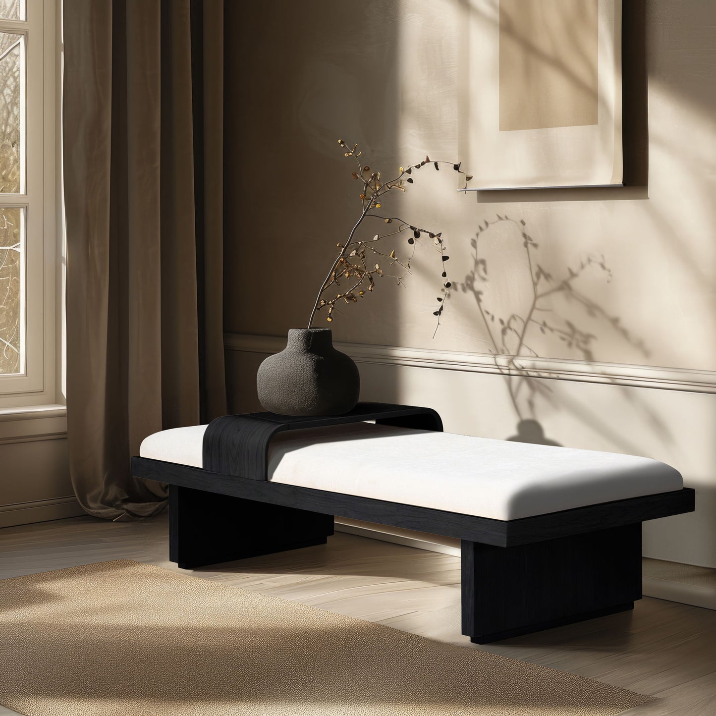 Arlington - Bench - Black Base