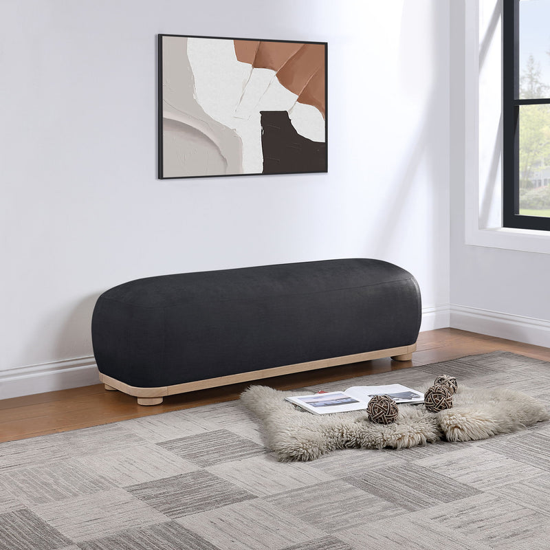 Calum - Bench - Light Brown Frame