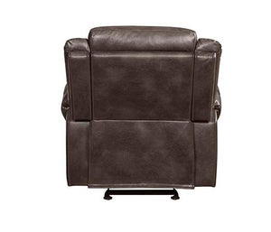 Lydia - Glider Recliner - Brown Leather Aire