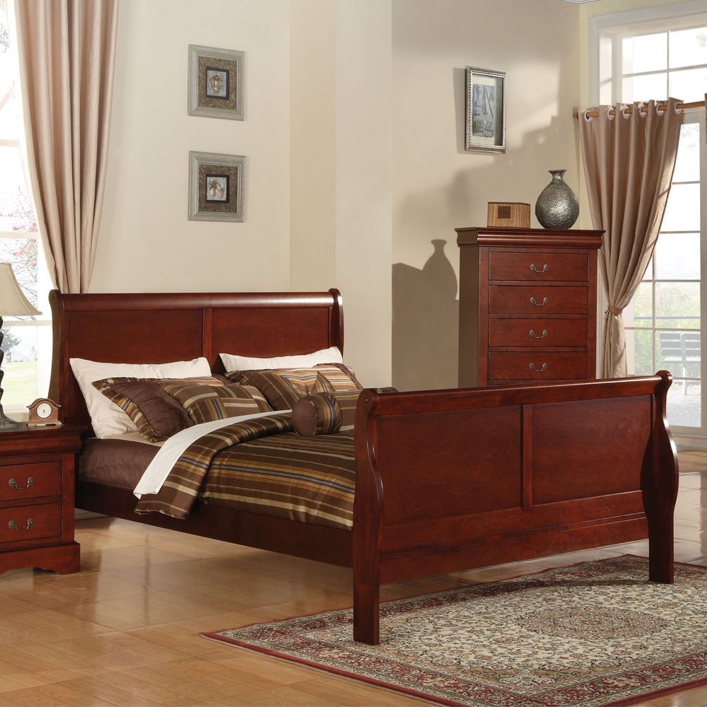 Louis Philippe III - Bed (FB 34"H)