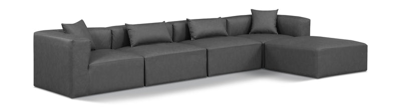 Cube - 5 Piece Modular Sectional With Chaise