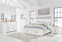 Ashbryn - Panel Storage Bedroom Set