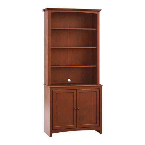 McKenzie - 38.2" W Hutch - Glazed Antique Cherry