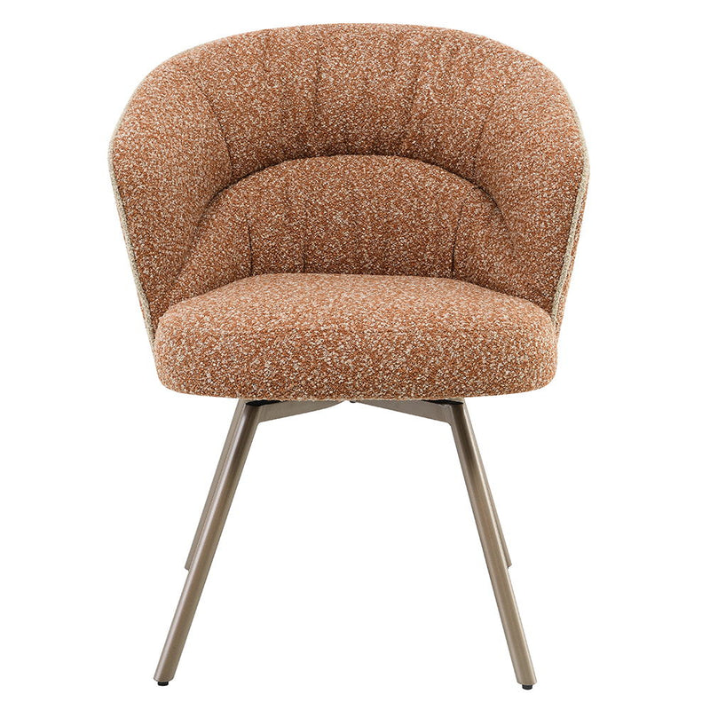 Lidi - Side Chair (Set of 2) - Rust Orange