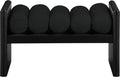 Waverly - Bench With Black Frame