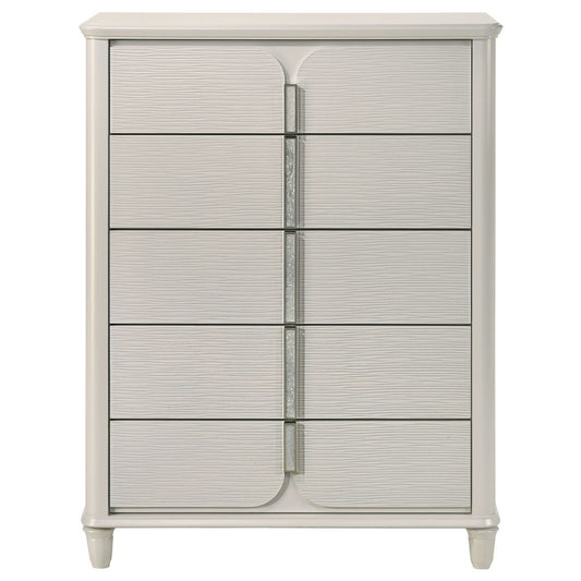 Laveda - Chest - Pearl White