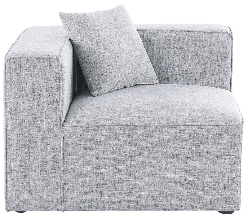 Cube - Linen Corner Chair