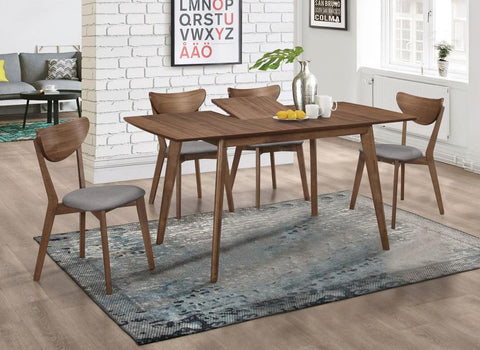 Dark Brown / 5 Pc. Table, 4 Chairs