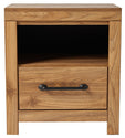 Pasklyn - Brown - One Drawer Night Stand