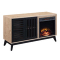 Gamaliel - Fireplace - Oak & Espresso Finish - 26"