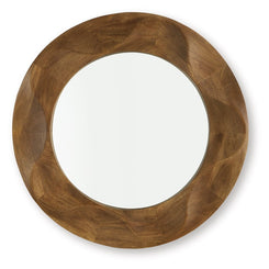 Aajon - Brown - Accent Mirror