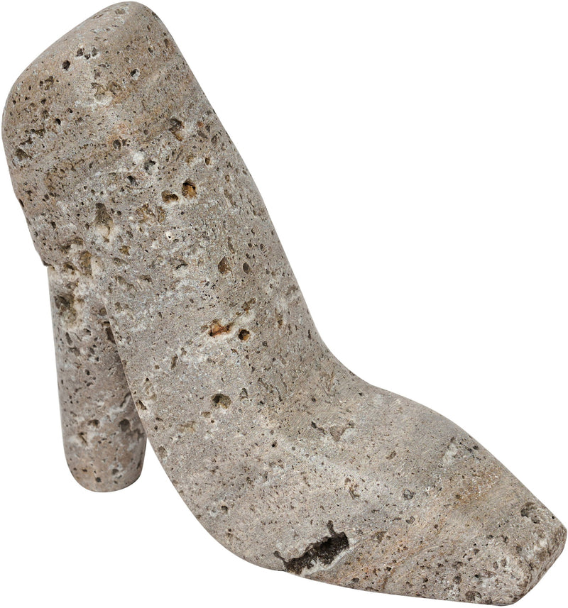 Meryl - Travertine Tabletop Object