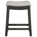 Elliston - Backless Counter Stool (Set of 2) - Dark Gray