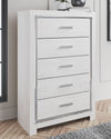 Altyra - Dresser, Mirror, Panel Bookcase Bed