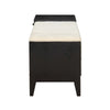 Boyet - Bench - Cream Fabric & Black