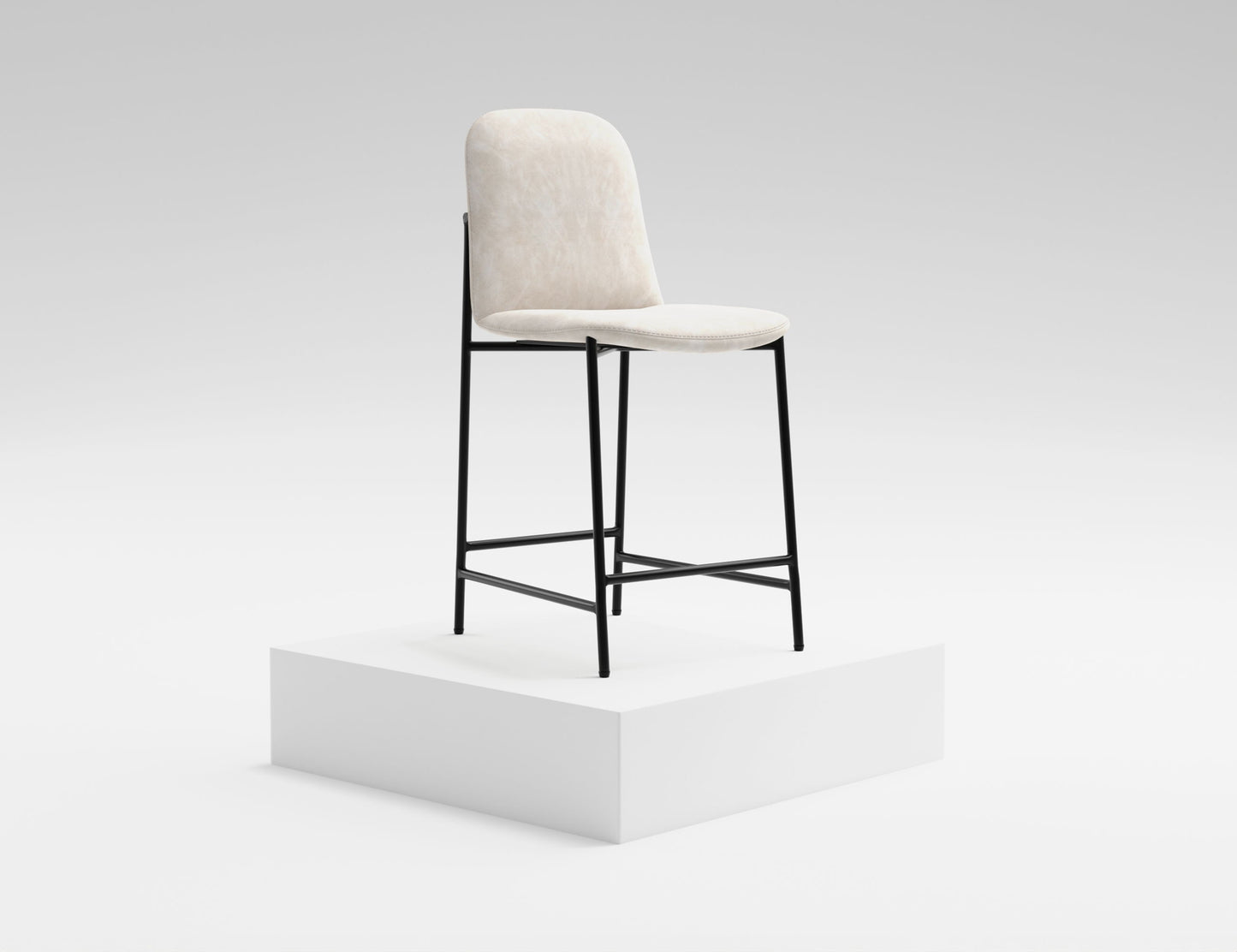 America - Upholstered Barstool