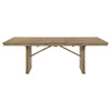 Adina - Extension Dining Table - Distressed Light Brown