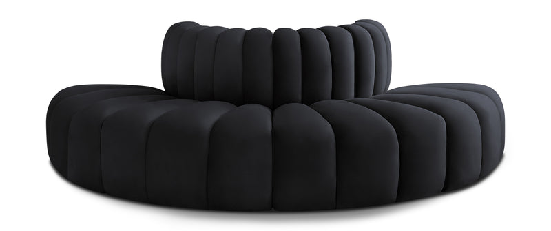 Arc - Velvet 4 Piece Modular Sofa