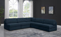 Beckham - Modular Sectional 5 Piece - Navy - Fabric - Modern & Contemporary