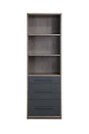Estevon - Bookcase - Gray Oak
