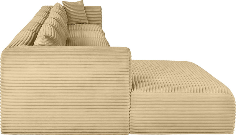 Shaggy - 5 Piece Modular Sectional With Chaise