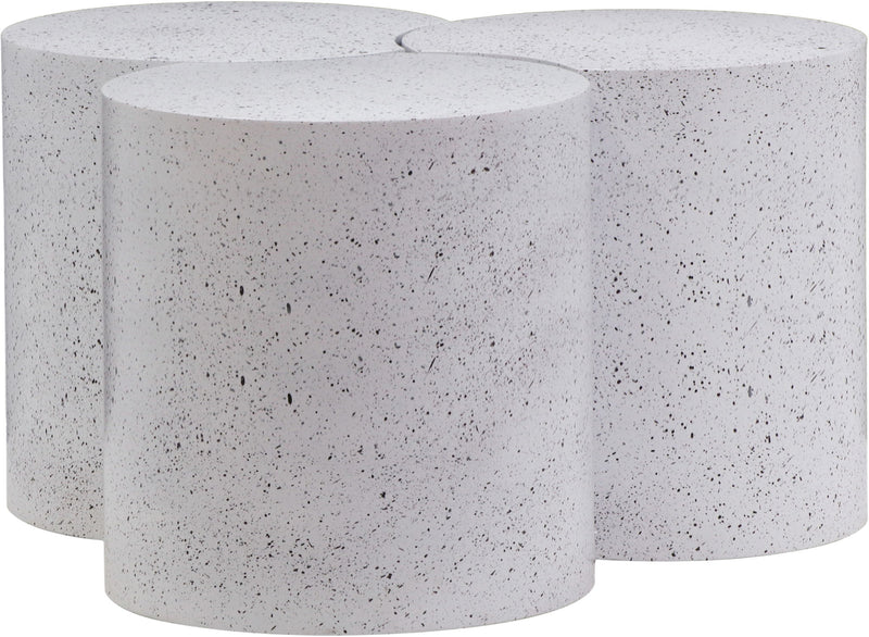 Dimple - 3 Piece Modular Coffee Table - Terazzo Finish