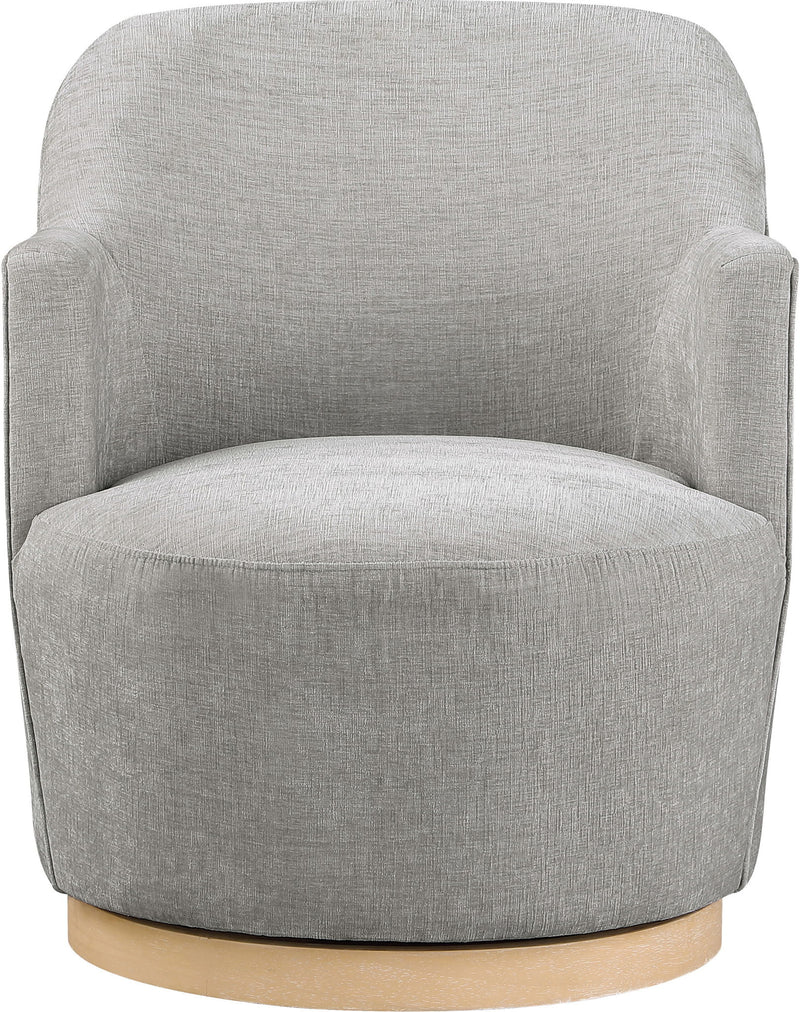 Clarita - Chenille Swivel Accent Chair