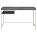 Kravitz - 1-Shelf Writing Desk - Weathered Gray