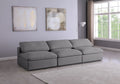 Serene - Modular Armless 3 Seat Sofa