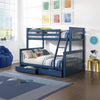 Haley II - Twin Over Full Bunk Bed With Storage