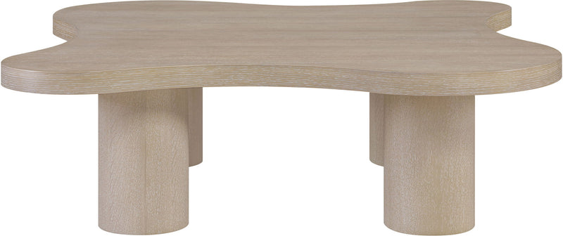 Cove - 48" Oak Veneer And Solid Wood Coffee Table