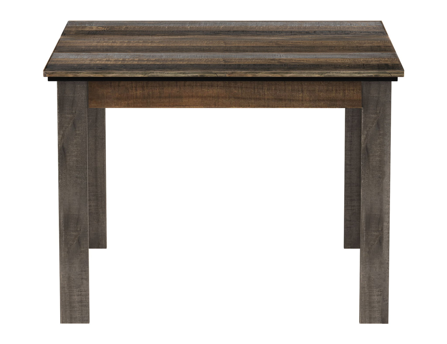 Loft Brown - 42" Table - Two Tone Gray / Brown