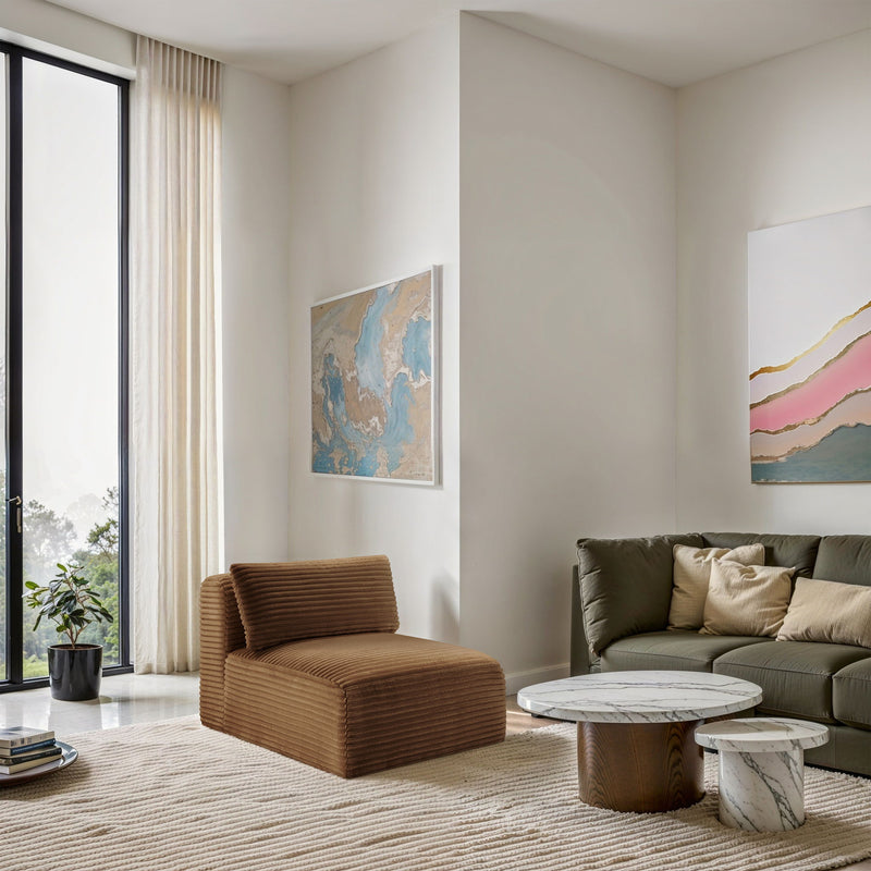 Shaggy - Fabric Armless Chair