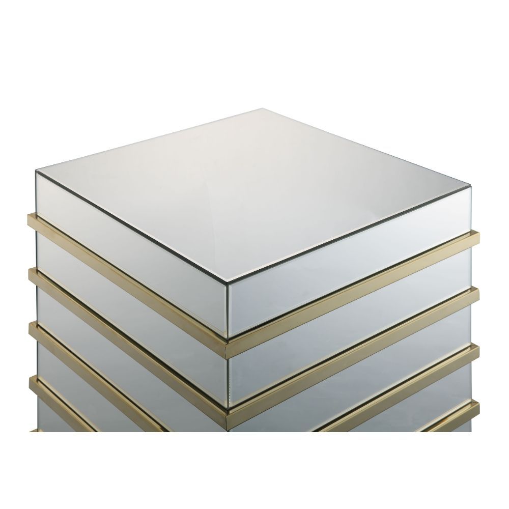 Dominic - End Table - Mirrored