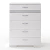 Naima II - Chest - White High Gloss