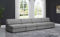 Beckham - Modular 4 Seats Armless Sofa