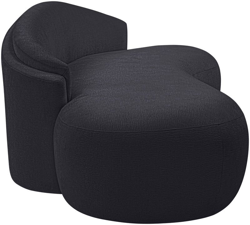 Caspian - Chenille Fabric Upholstered Loveseat