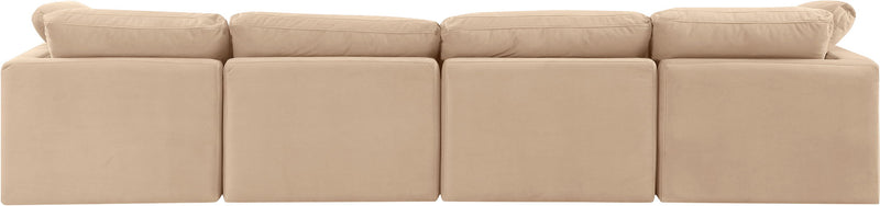 Indulge - Velvet 4 Seat Modular Sofa