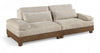 Turin - Fabric Upholstered Modular Sectional - Taupe