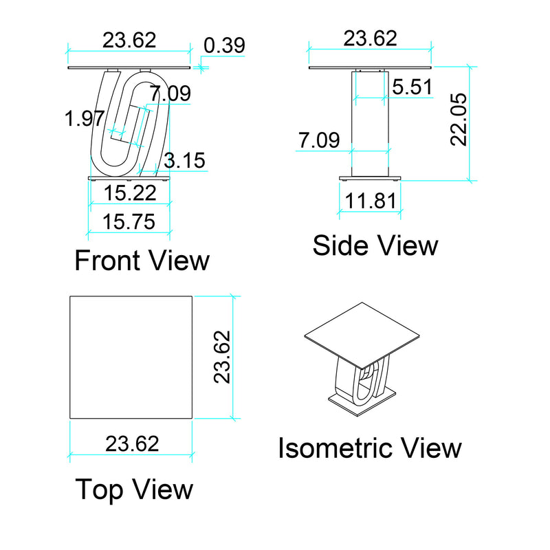 Rocky - Table, Elegant Design